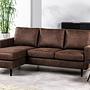 Sofa 3-Seater Chaiselongue Left Right Savannah Brown 0