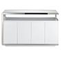 3055 Sideboard Chrome-plated steel White 4
