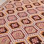Vintage Kilim Teppich Wolle Mehrfarbig 3