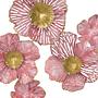 Wanddekoration Rita Eisen Rosa / Gold 1
