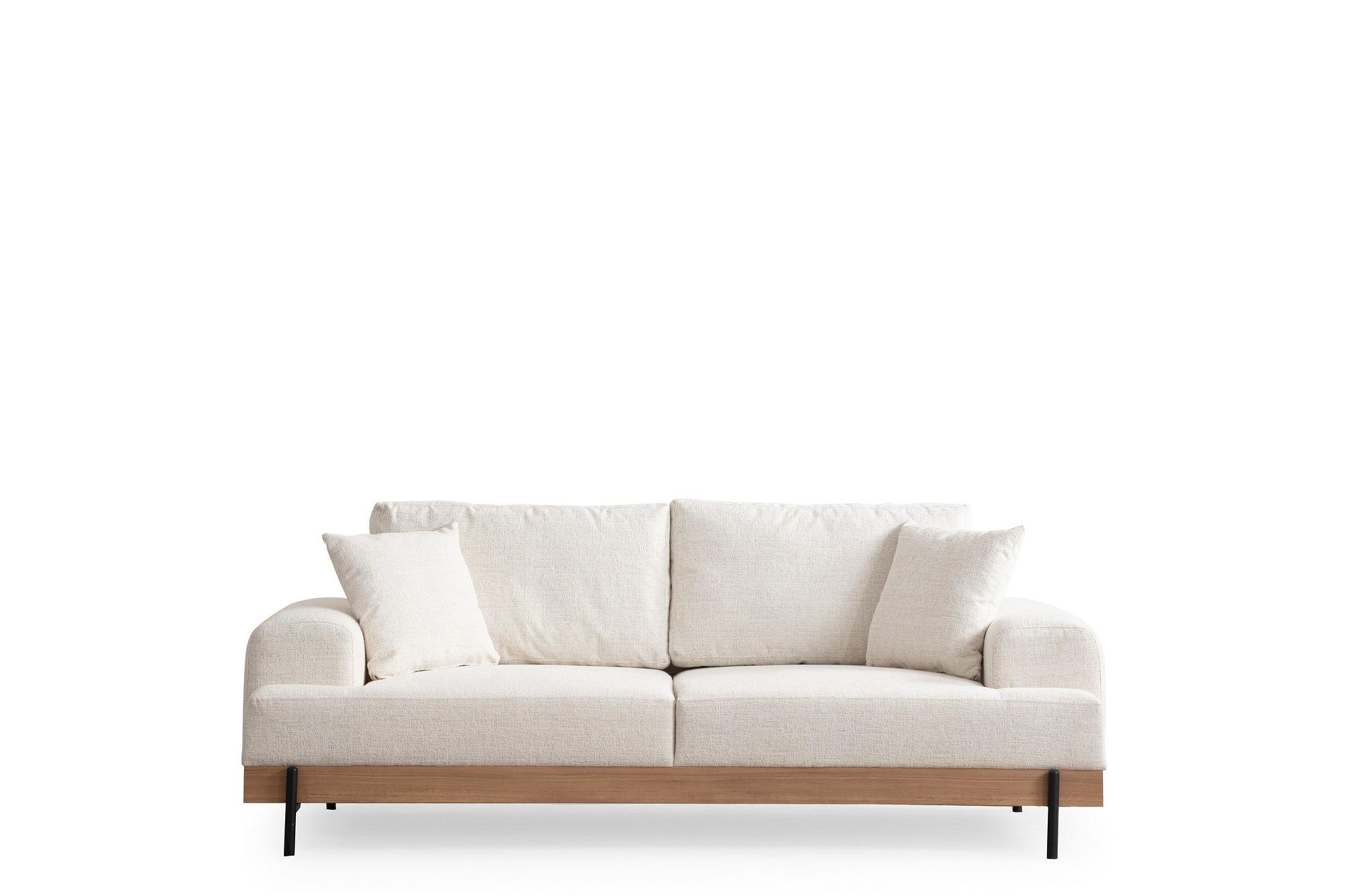 Eti 3-Sitzer Sofa Weiss 4