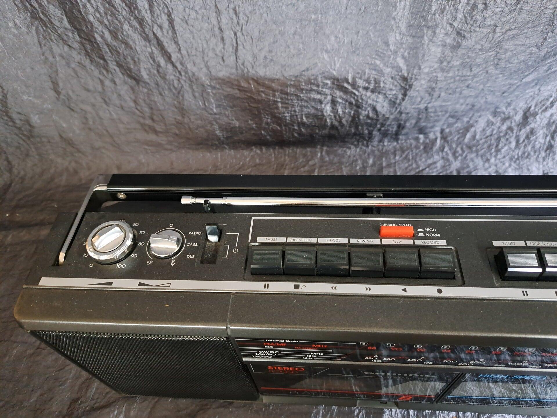 Vintage Radio Grundig Rr-1500 Schwarz 4