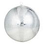 Decorative Ball DISCO Glass Plastic Silver 37x37 cm 0