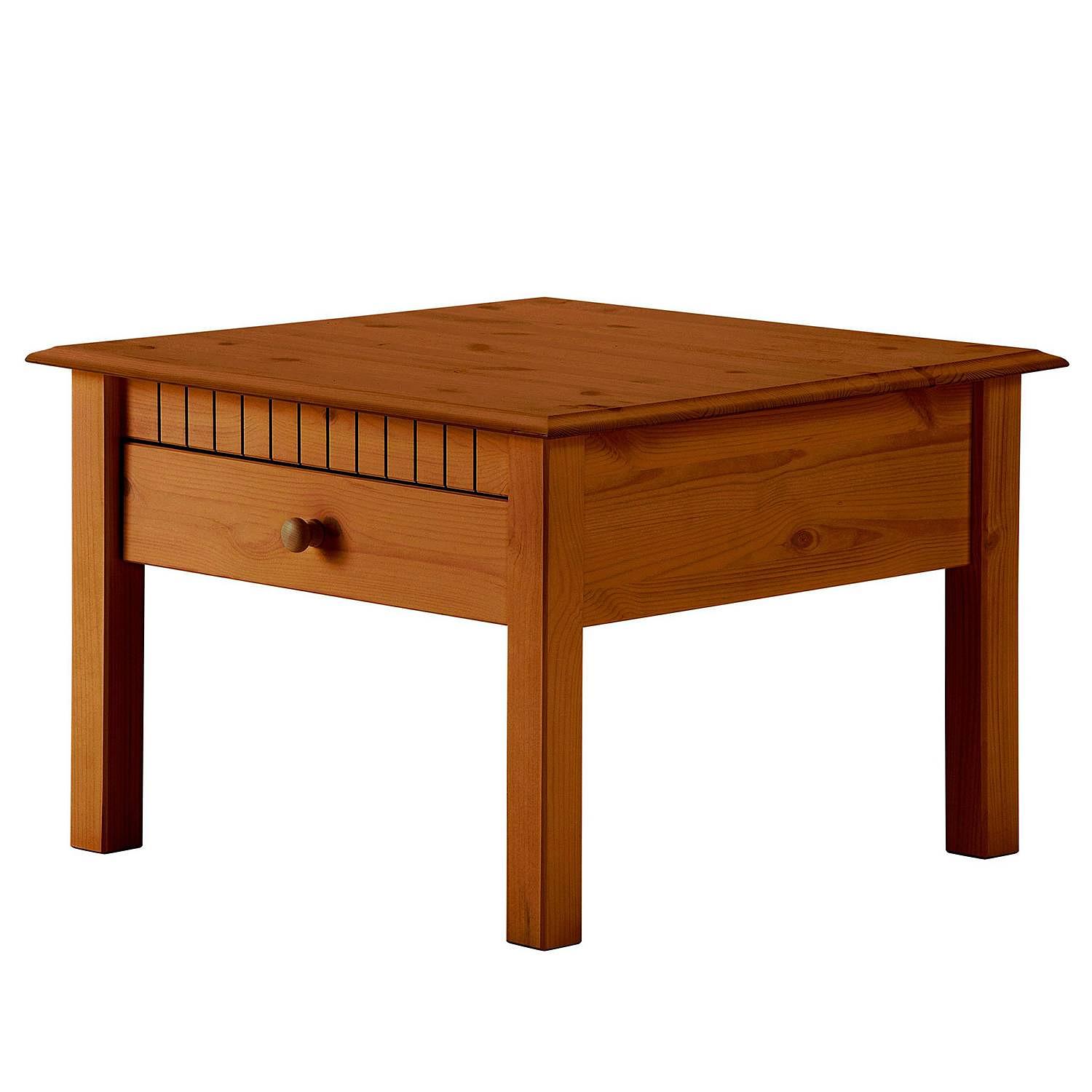 Coffee table Toila II Pine Solid Amber 0