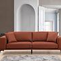 Kenzo 3-seater sofa red 1