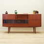 Vintage Highboard Teakholz Braun 1970er Jahre 2