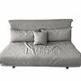 Multy Schlafsofa 3-Sitzer Stoff Taupe 0