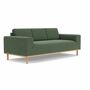 Vilmar Sofa 3-Sitzer Cura Dark Green 1