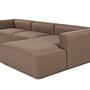 Mora Sofa Rechts Braun 3