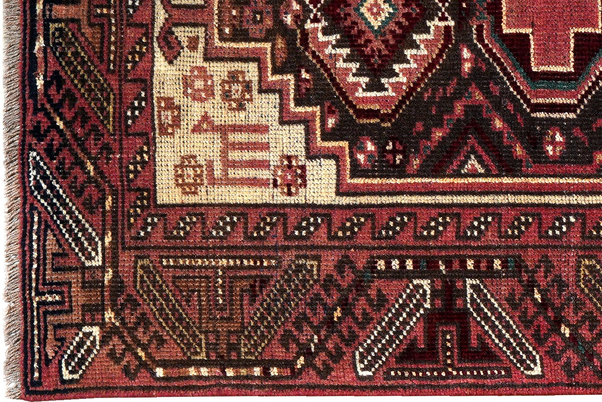 Heritage Vahid Teppich Wolle Braun 1