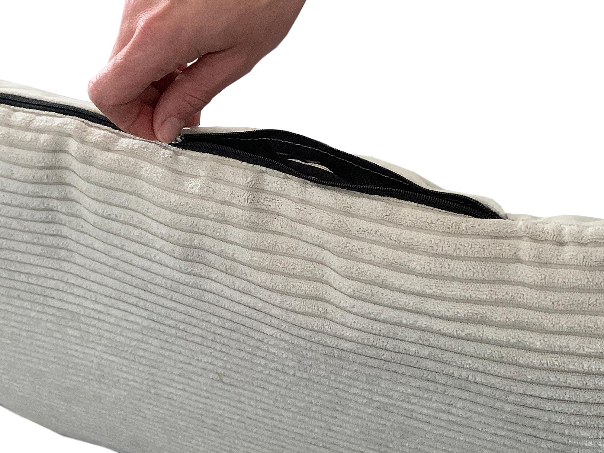 Pnae Hundebett Cordstoff Beige 2