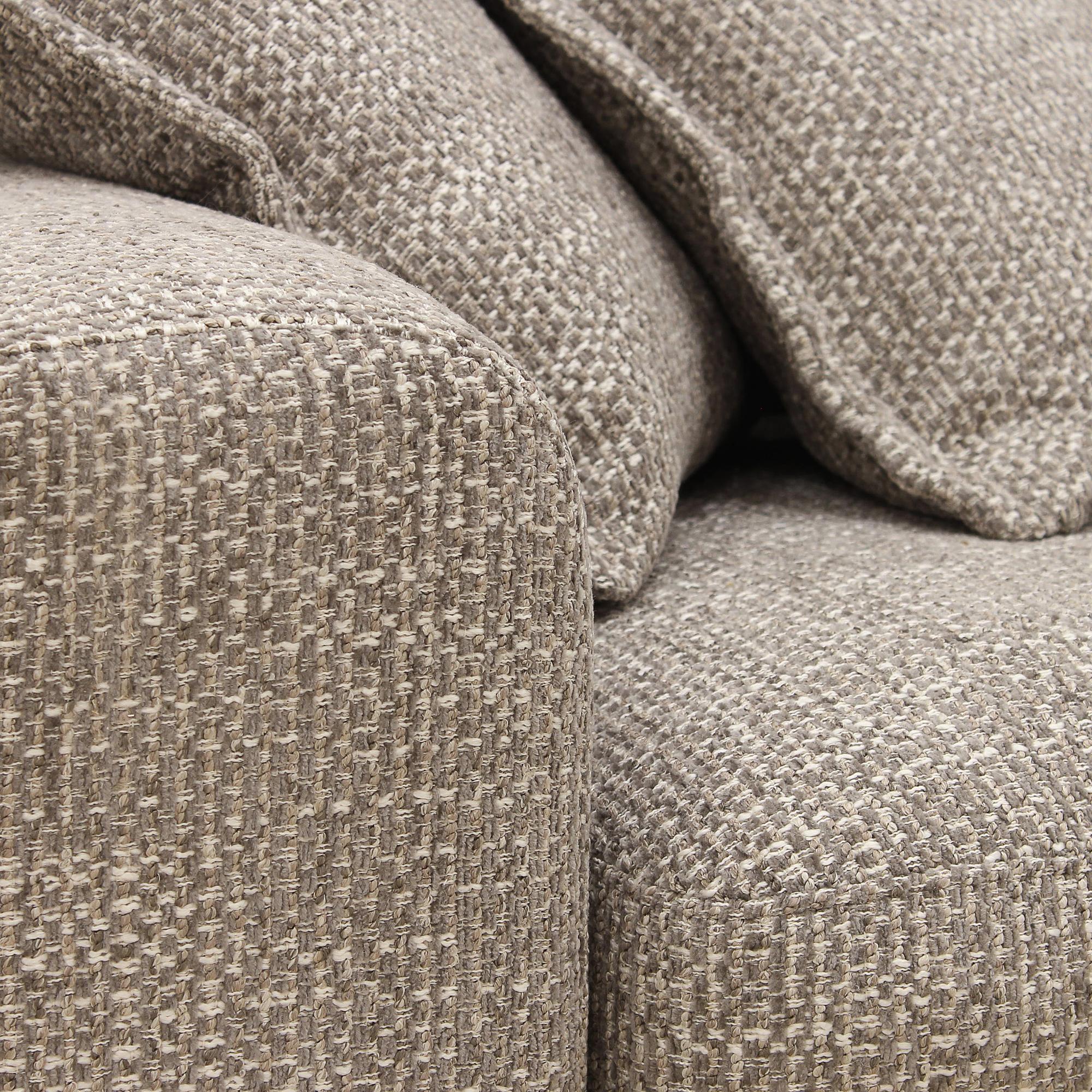Corner Sofa Harper 3-Seater Right Light Brown 9
