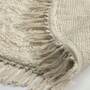 Teppich Kurzflor Baumwolle Beige 2