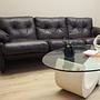 Coronado Living Room Set Leather 1960s 3