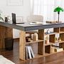Vesper Desk Anthracite, Atlantic Pine 2
