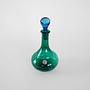 Glass carafe Green 1990s 3