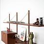 Shelving unit teak 1960s 8