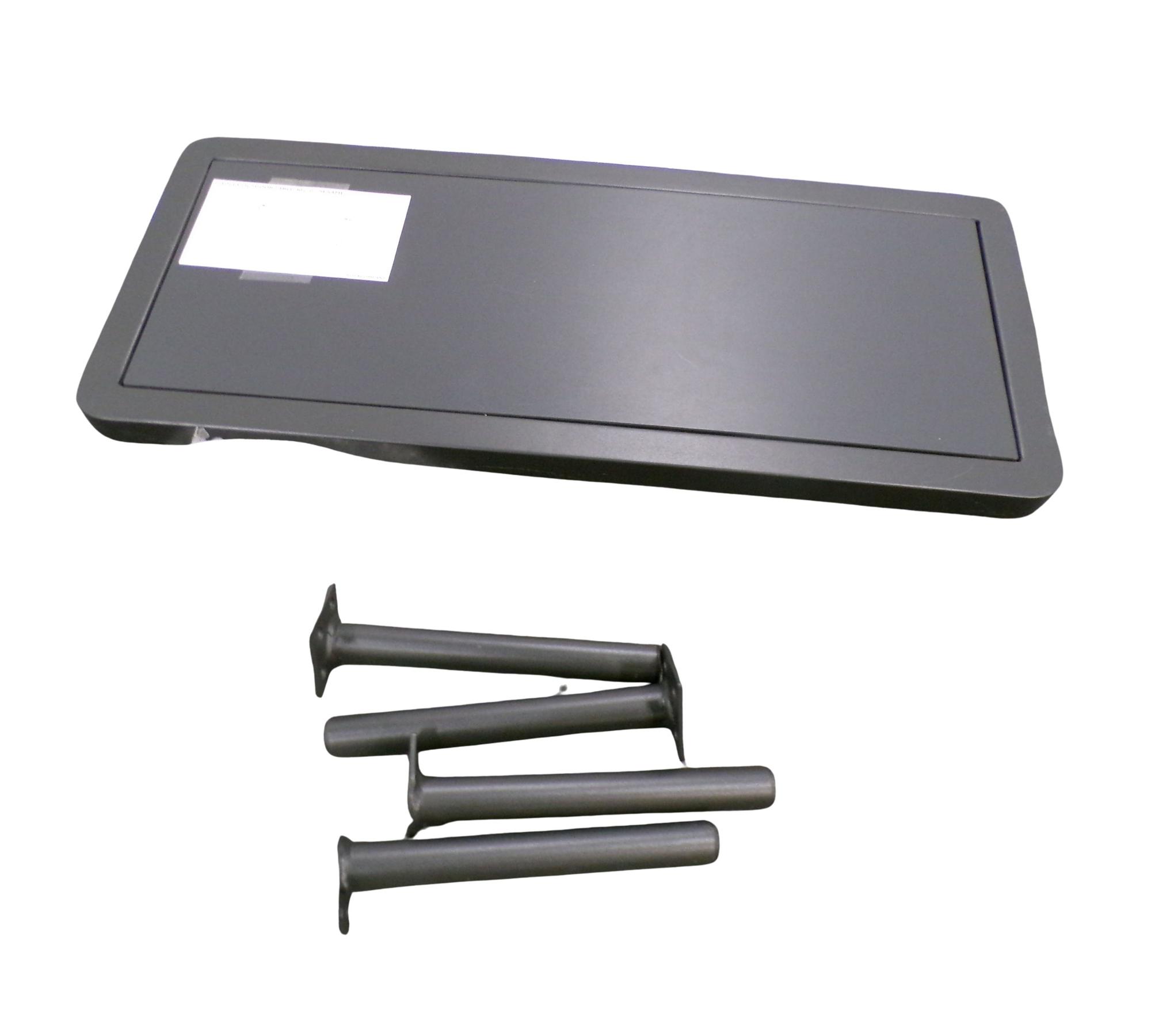 Hadley Outdoor Coffee Table Anthracite Grey Steel 30 x 70 cm 8