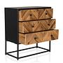SANTJAGO BLACK SUN Chest of drawers Fir wood 2