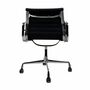 Eames EA 108 Aluminium Chair Drehbar Schwarz 4