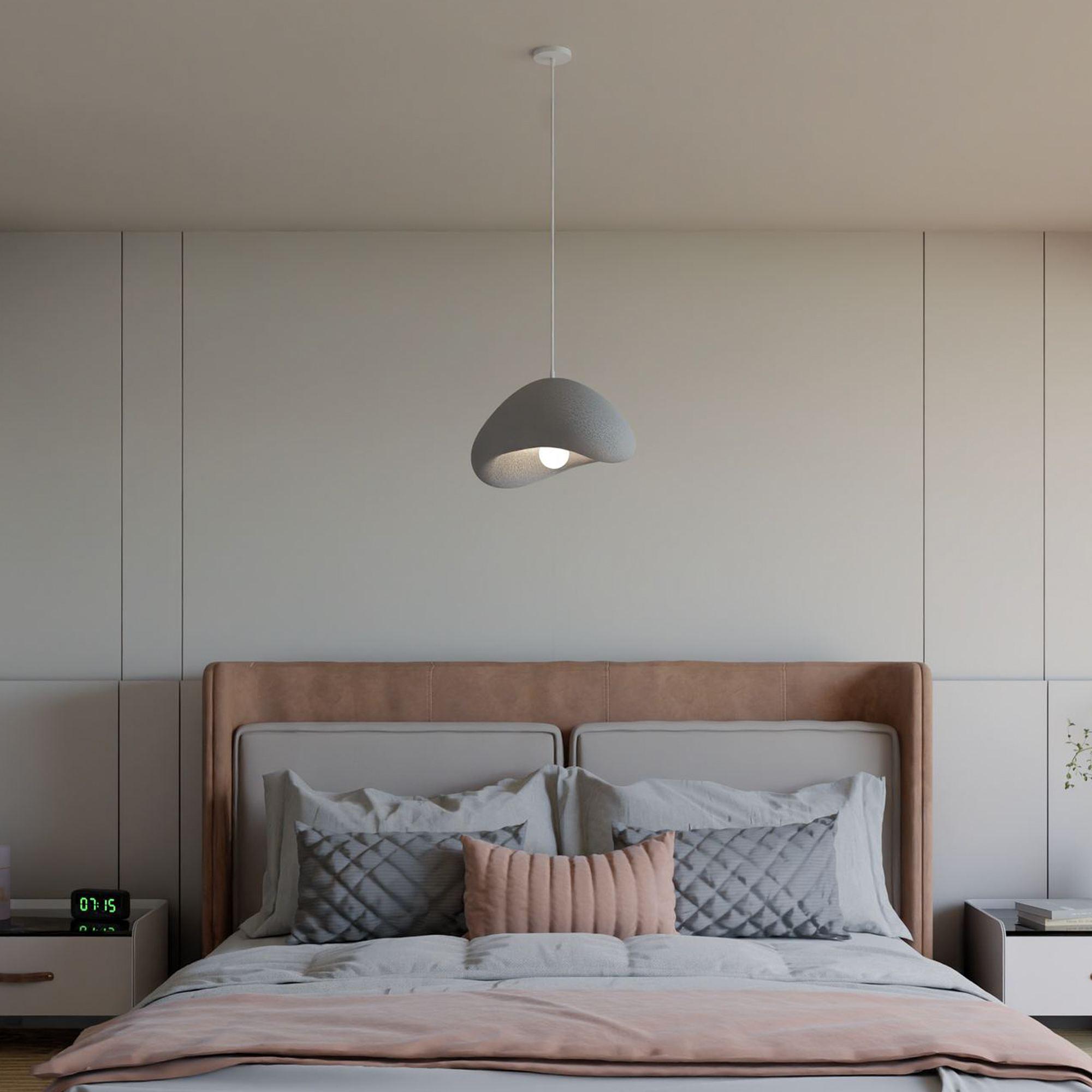 1-Flammig Wabi Sabi Quiet Current Pendelleuchte Beton Grau 3