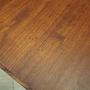 Vintage Couchtisch Holz Metall Braun 1970er Jahre 10
