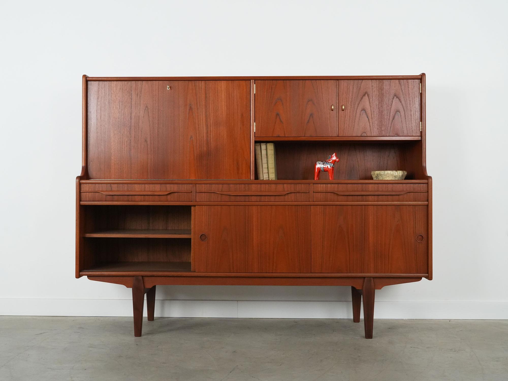 Highboard Teakholz 1960er Jahre 3