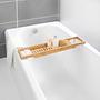 Badewannenablage Bambusa Bambus Natur 2