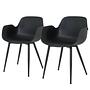 2x Esszimmerstuhl Sandby Schwarz 1