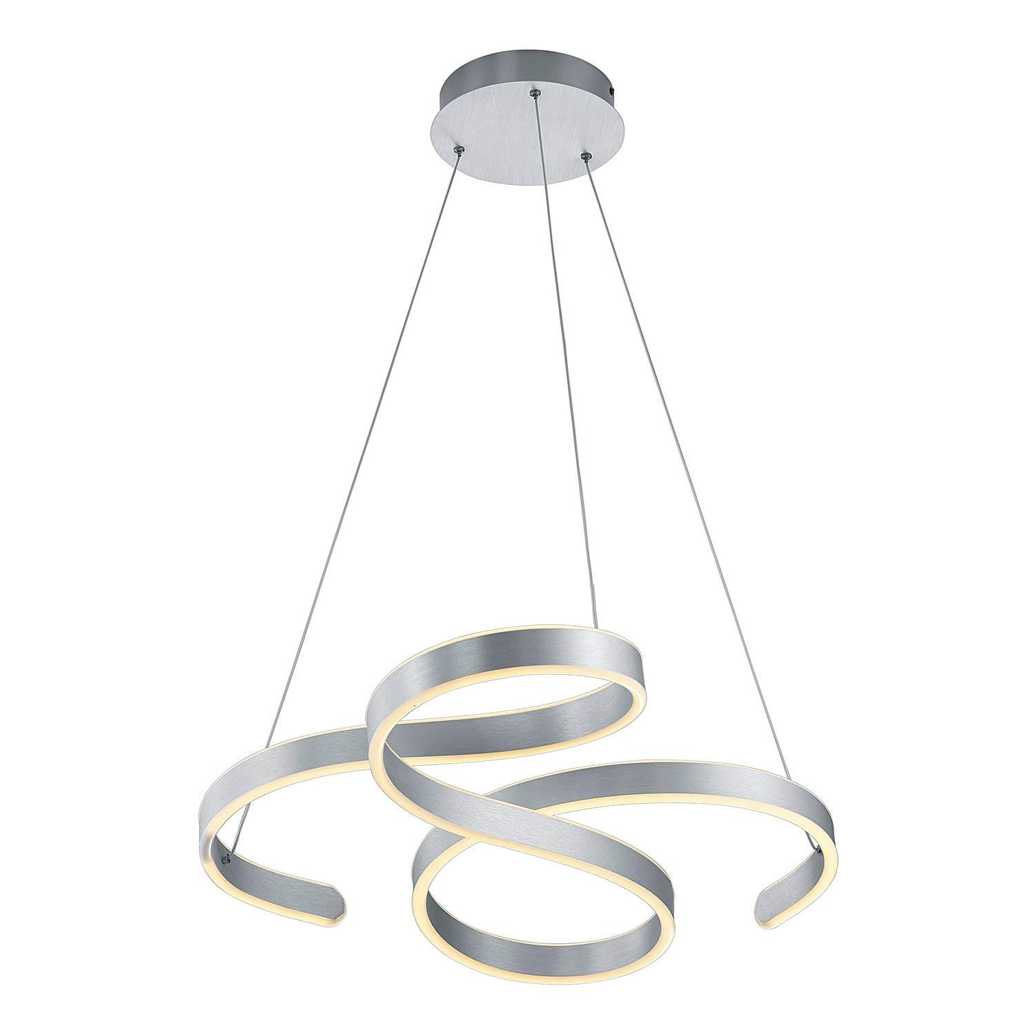 1-Flammig LED-Pendelleuchte Francis Eisen 3