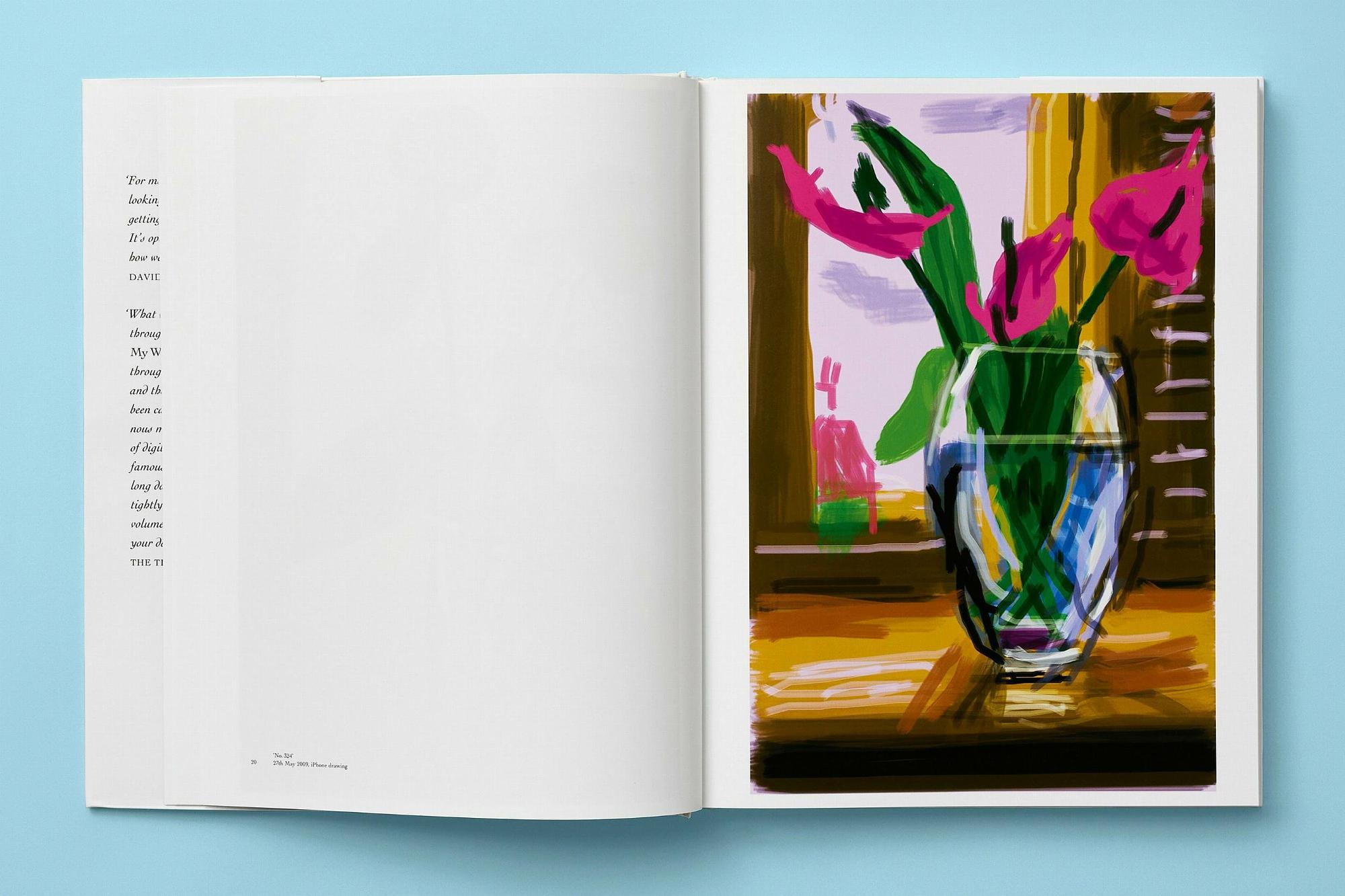 David Hockney. My Window 4