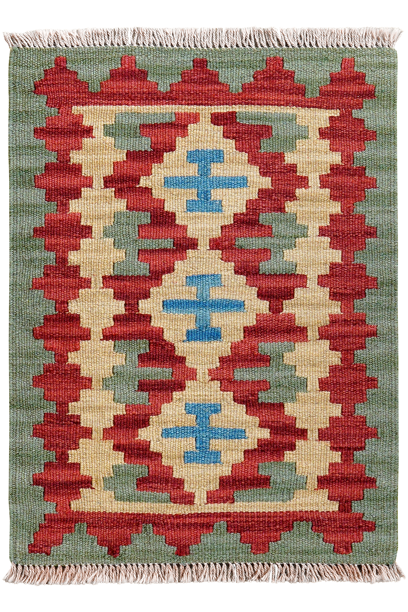 Kilim Gashgai Teppich Mehrfarbig 0