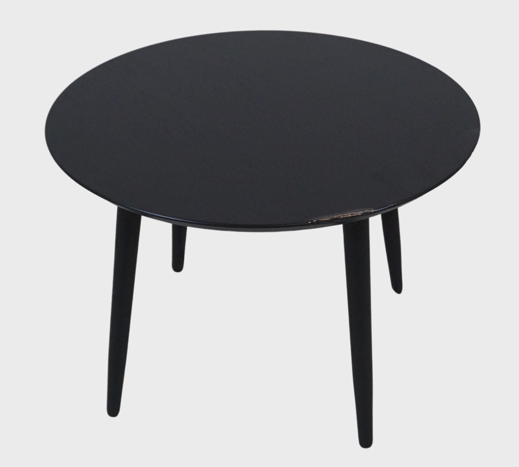 Hubert Coffee Table Black Ø 60cm 3