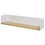 Beikou Wall Shelf Type A Real Wood Veneer Fir White 60x12cm 0