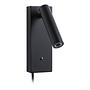 Wandleuchte Hulda Aluminium Schwarz 3