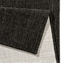 Miami In-/Outdoorteppich Schwarz 2