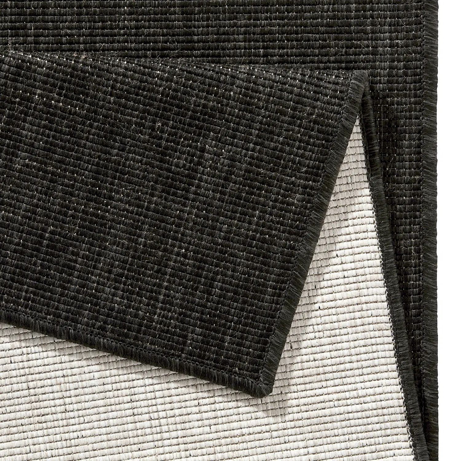 Miami In-/Outdoorteppich Schwarz 2