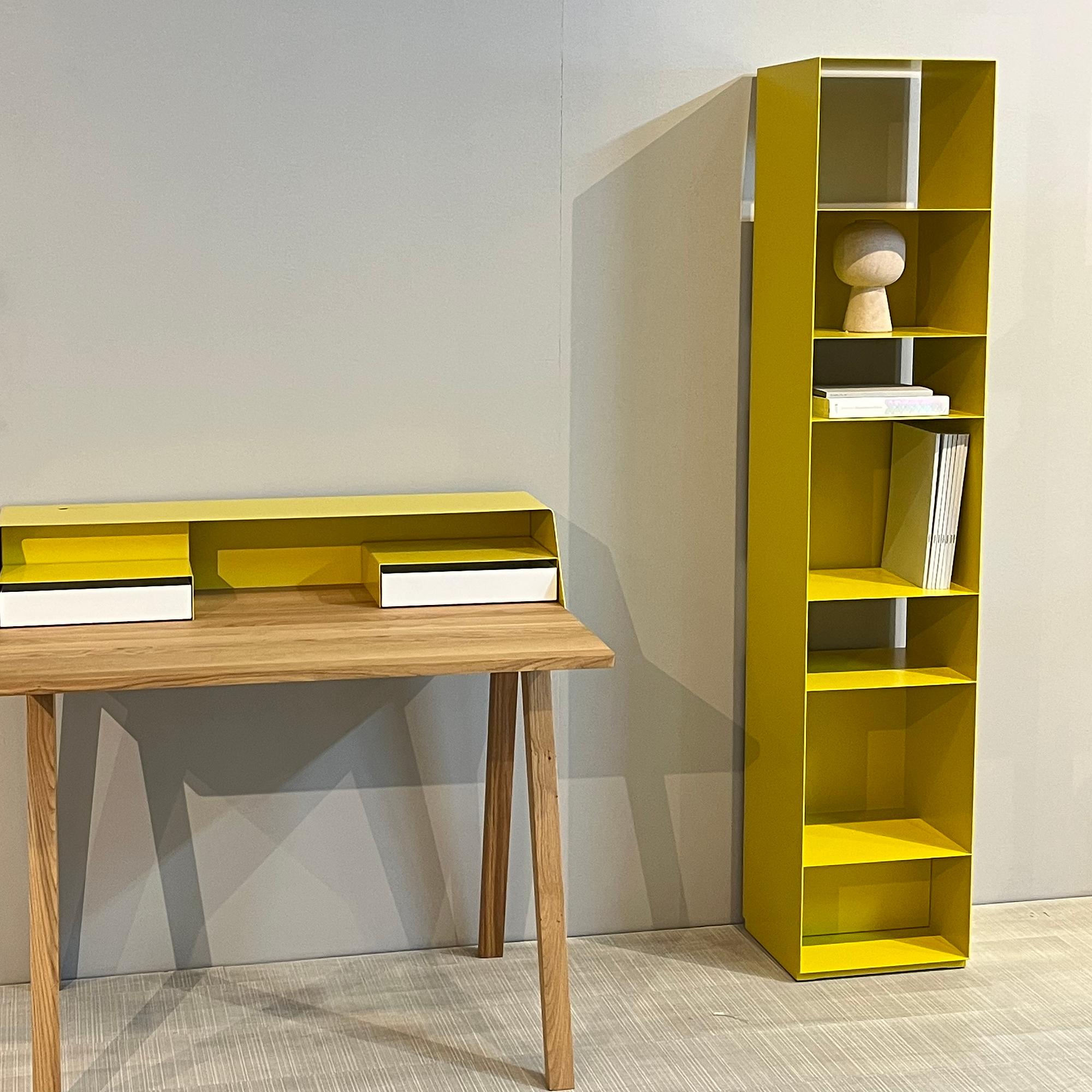 Unit U1-1 Shelving Unit Steel Lemon Yellow 5