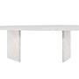 Grönvik Dining Table White Concrete Look 220x100cm 0