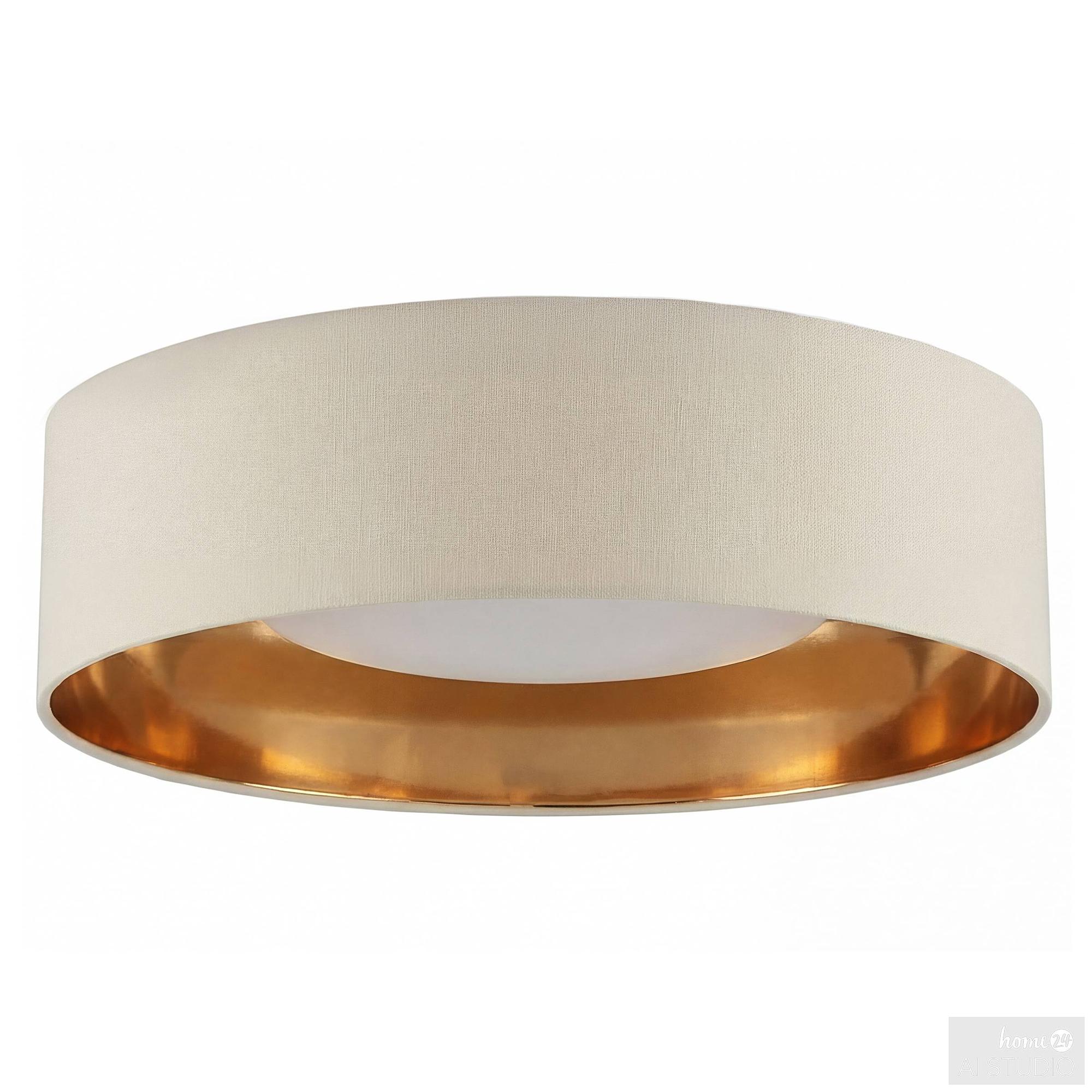 Joulo Deckenleuchte 1-flammig Eisen Frottee Beige 3