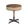 Round side table
Leather steel 0