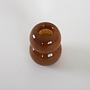 Glass vase Caramel 4