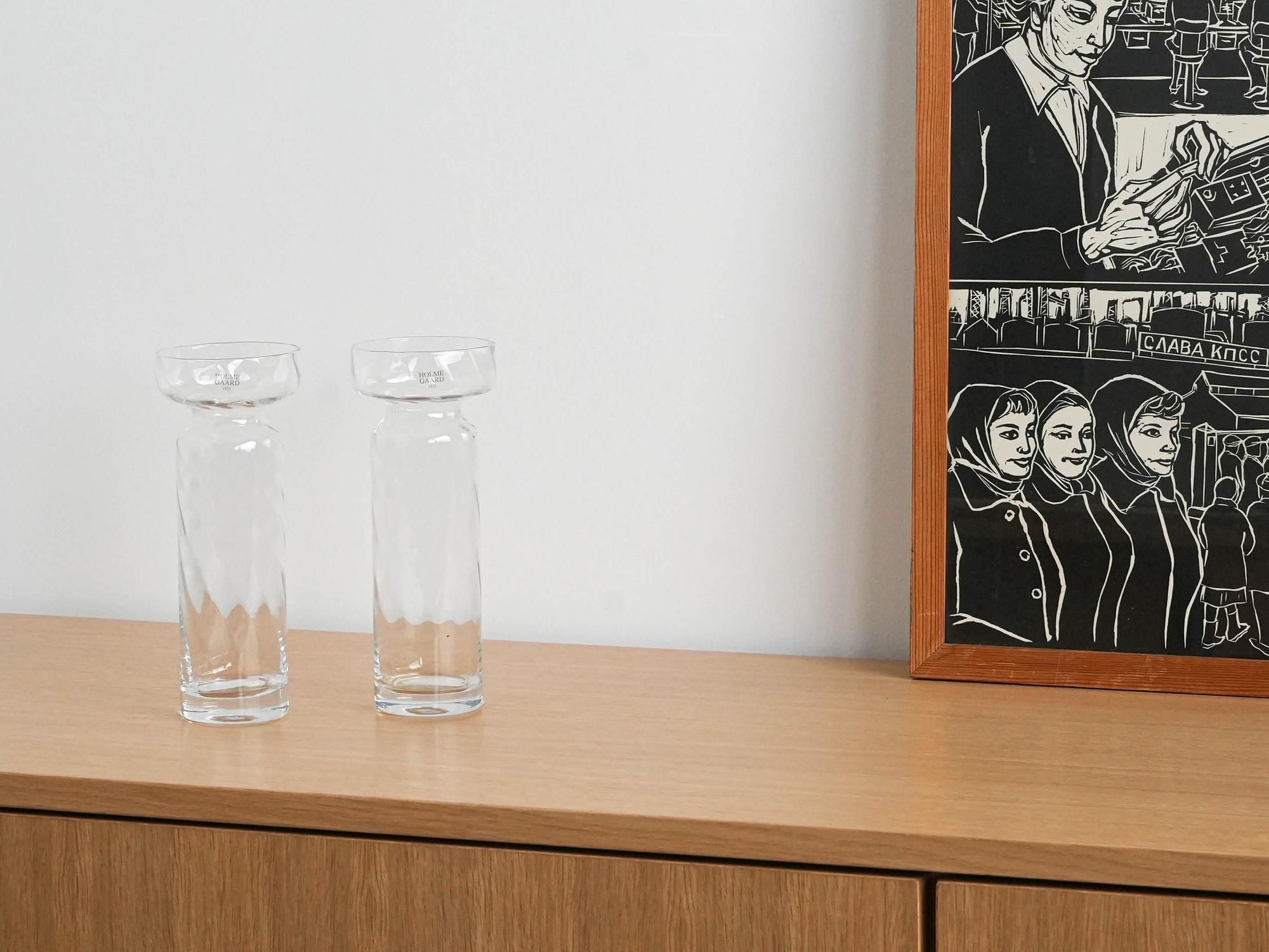 Glass vase Transparent 1
