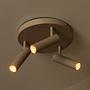 Deckenleuchte Grado TypB Aluminium Beige 0