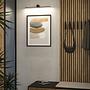 LED Wall Lamp Sava Aluminum Black 2