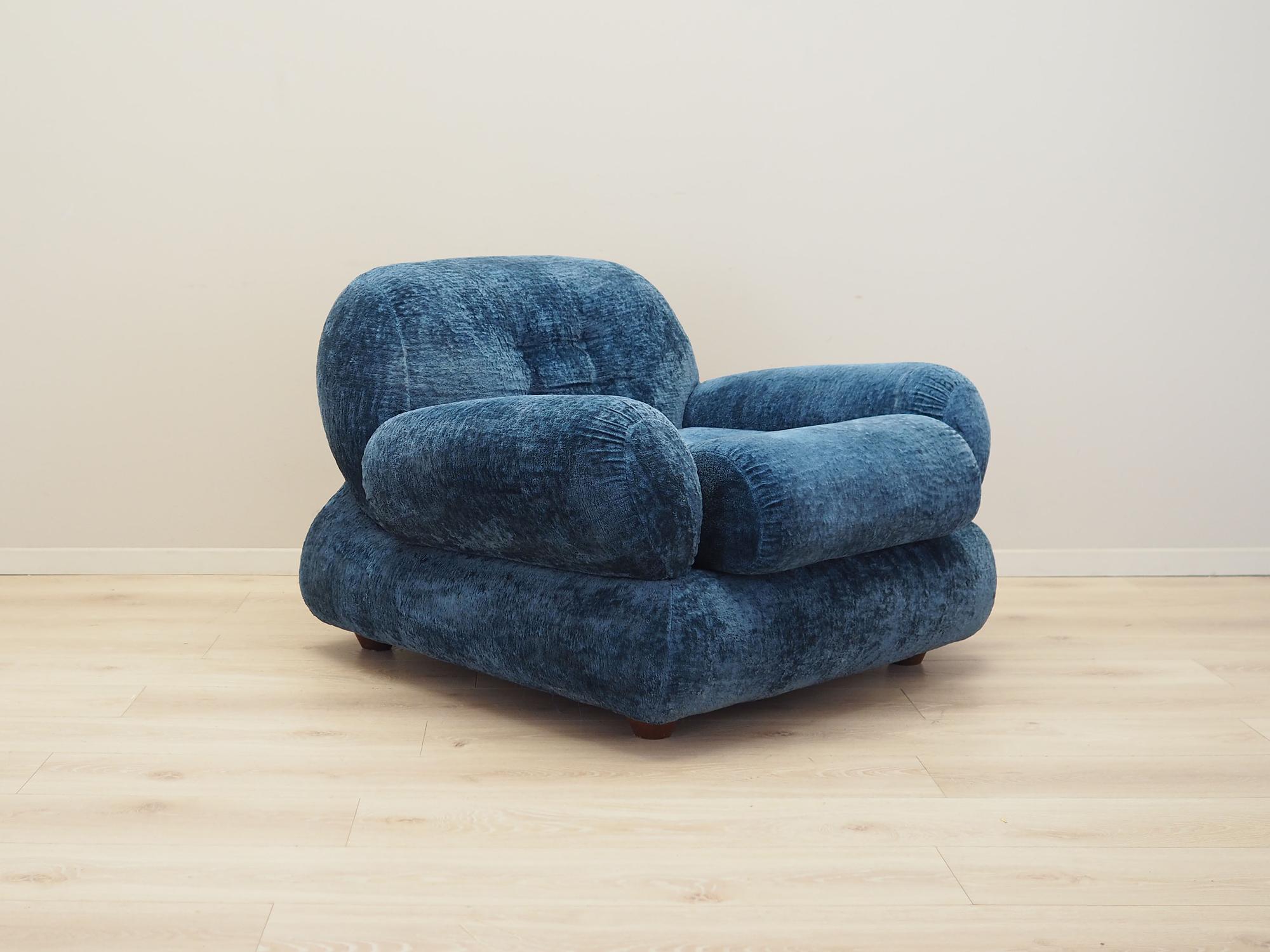 Sessel Blau 1970er Jahre 8