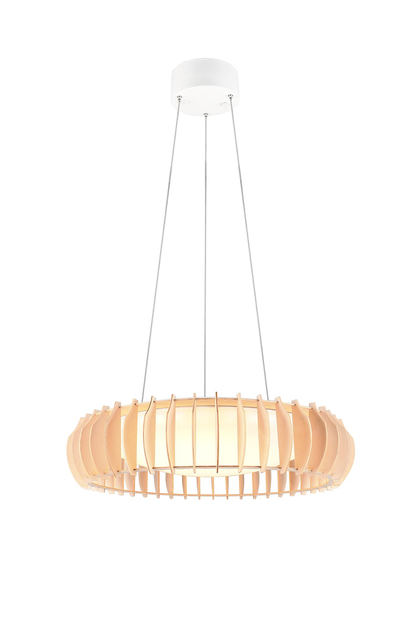 LED-Pendelleuchte Monte Weiß 3
