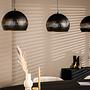 Pendant lamp metal black 3