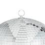 Decorative Ball DISCO Glass Plastic Silver 37x37 cm 1