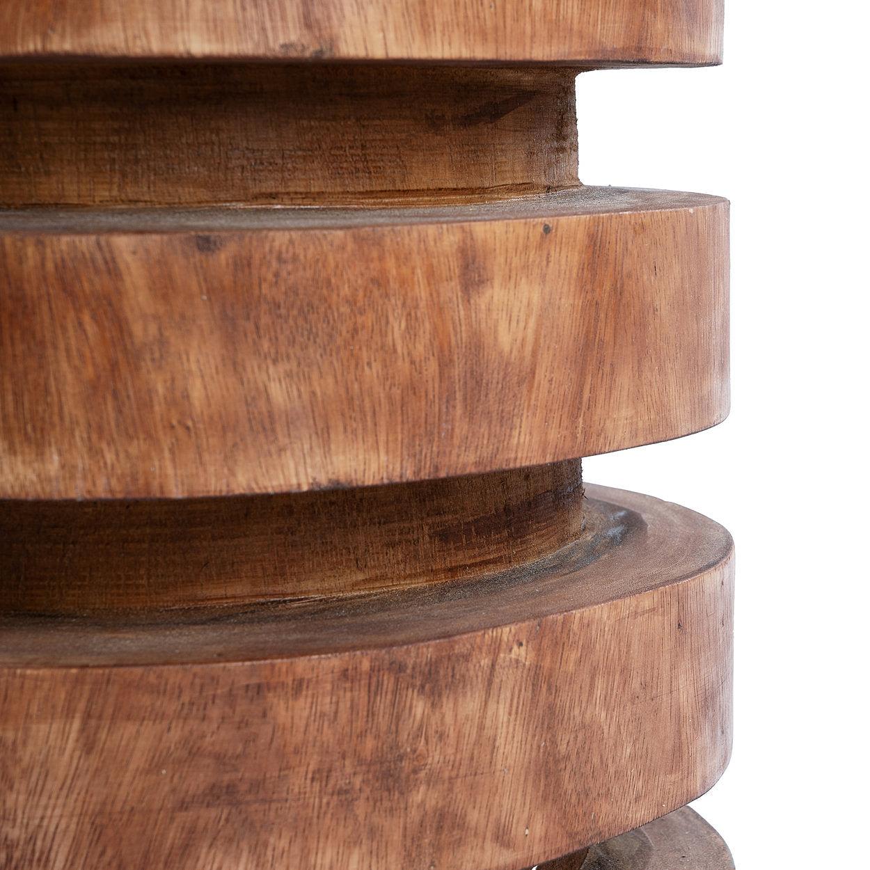 The Massaka stool natural ø30cm 4